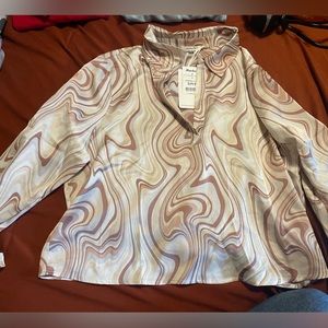 Never worn 70s retro top